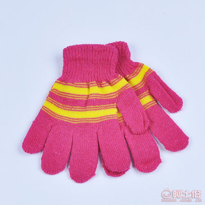 冬日保暖必備 奧聞S1029針織五指魔術(shù)手套，時(shí)尚與實(shí)用兼具